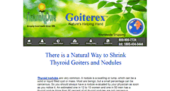 Desktop Screenshot of goiterex.com